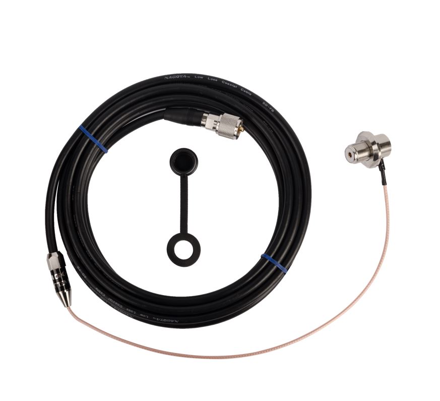 Коаксіальний антенний кабель NAGOYA RC-5MB UHF Male /UHF Female